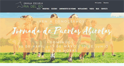 Desktop Screenshot of granjaescuelariadeleo.com
